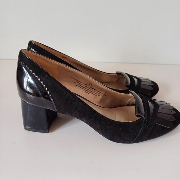Elegant Black Women's Heels - Picture 4 of 8